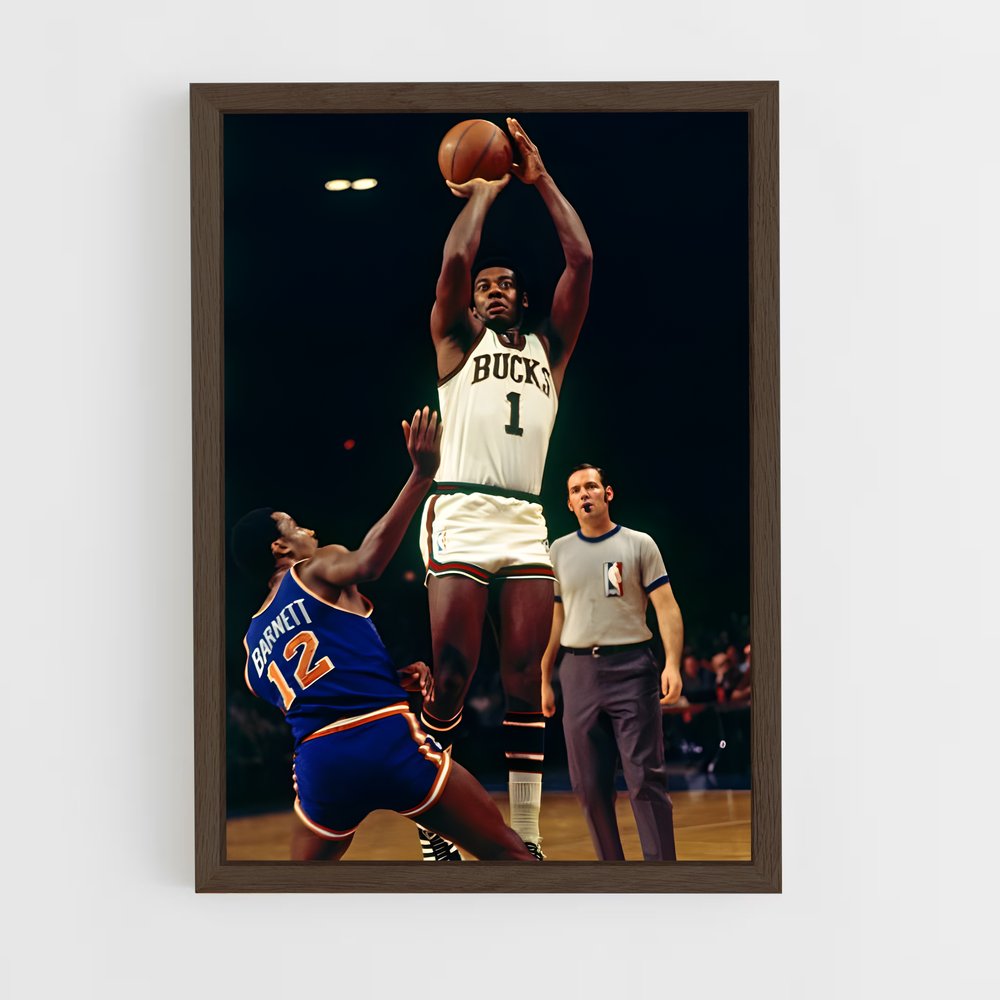 Poster L'Art de Shooter – affiche Basketball (vue 5)